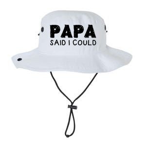 Papa Said I Could Funny Design Gift Legacy Cool Fit Booney Bucket Hat