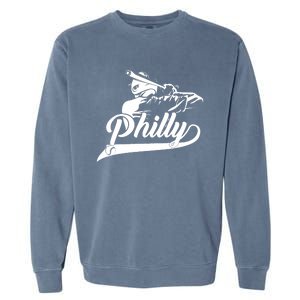 Philadelphia Skylines I Am Proud Of Philadelphia Garment-Dyed Sweatshirt