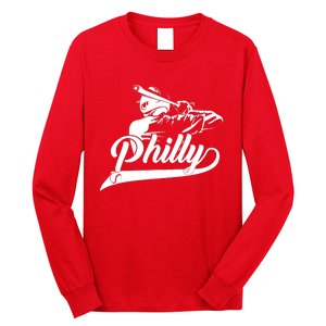 Philadelphia Skylines I Am Proud Of Philadelphia Long Sleeve Shirt