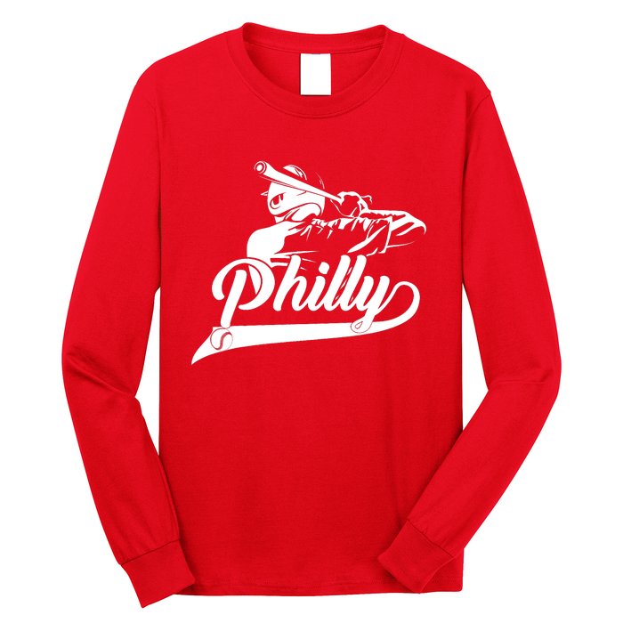 Philadelphia Skylines I Am Proud Of Philadelphia Long Sleeve Shirt