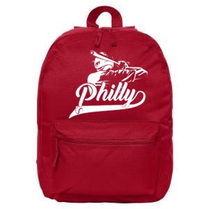 Philadelphia Skylines I Am Proud Of Philadelphia 16 in Basic Backpack