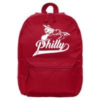 Philadelphia Skylines I Am Proud Of Philadelphia 16 in Basic Backpack