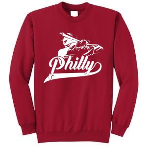 Philadelphia Skylines I Am Proud Of Philadelphia Tall Sweatshirt