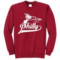 Philadelphia Skylines I Am Proud Of Philadelphia Tall Sweatshirt