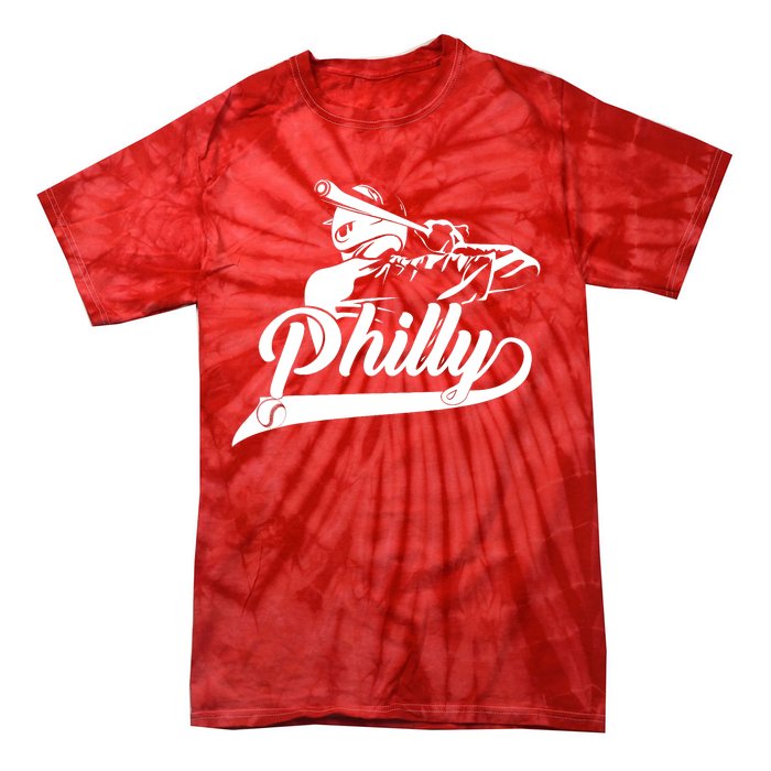 Philadelphia Skylines I Am Proud Of Philadelphia Tie-Dye T-Shirt