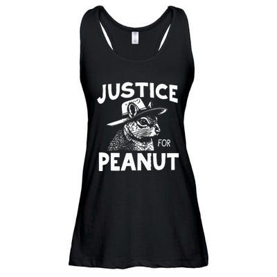 Peanut Squirrel Justice For Peanut Ladies Essential Flowy Tank