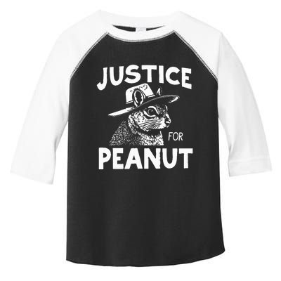 Peanut Squirrel Justice For Peanut Toddler Fine Jersey T-Shirt