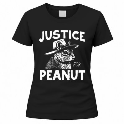 Peanut Squirrel Justice For Peanut Women's T-Shirt