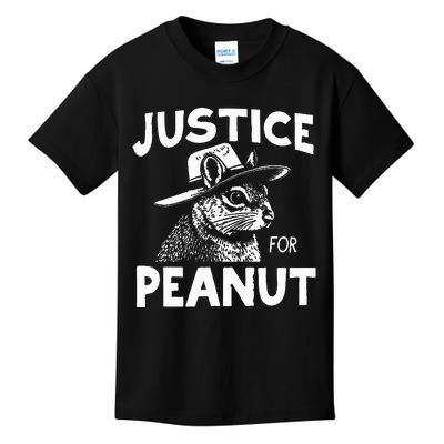 Peanut Squirrel Justice For Peanut Kids T-Shirt