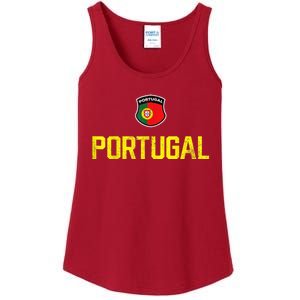 Portugal Soccer Jersey Portuguese Football Men Women Ladies Essential Tank