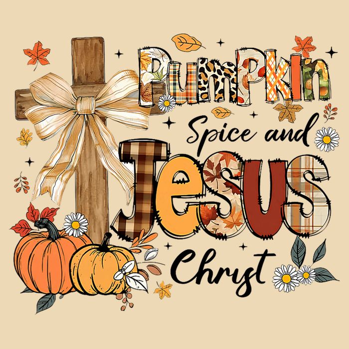 Pumpkin Spice Jesus Christ Fall Thanksgiving Bag