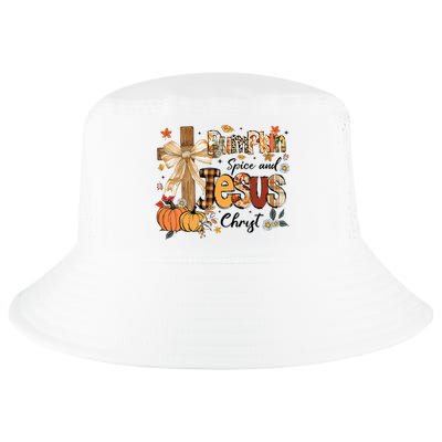 Pumpkin Spice Jesus Christ Fall Thanksgiving Cool Comfort Performance Bucket Hat