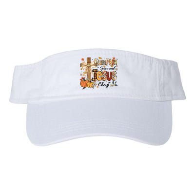 Pumpkin Spice Jesus Christ Fall Thanksgiving Visor