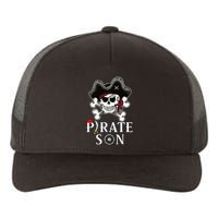 Pirate Son Jolly Roger Crossbones Pirate Yupoong Adult 5-Panel Trucker Hat