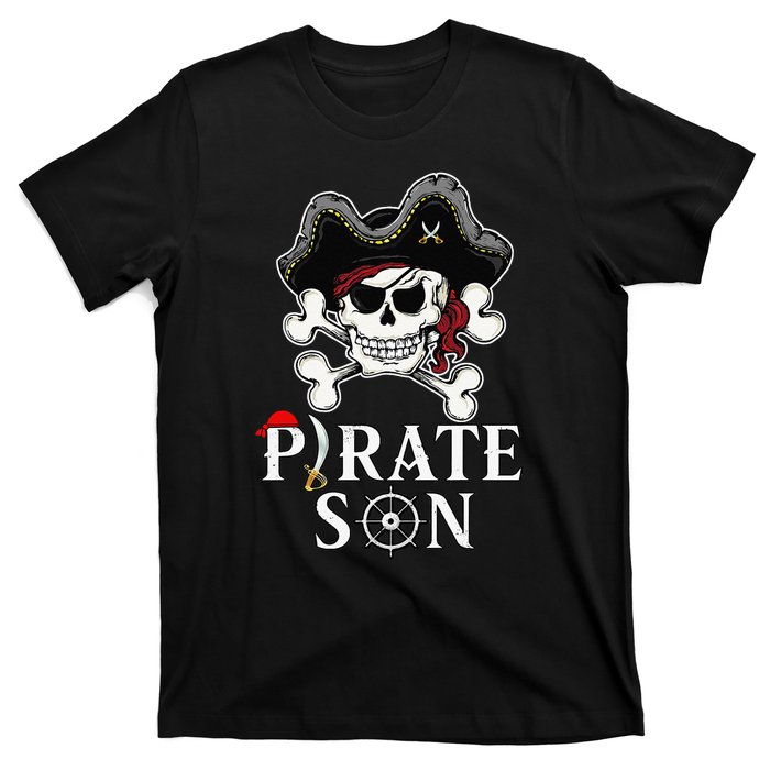 Pirate Son Jolly Roger Crossbones Pirate T-Shirt