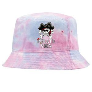 Pirate Son Jolly Roger Crossbones Pirate Tie-Dyed Bucket Hat