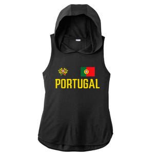 Portugal Soccer Jersey Portuguese Football Men Women Ladies PosiCharge Tri-Blend Wicking Draft Hoodie Tank