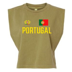 Portugal Soccer Jersey Portuguese Football Men Women Garment-Dyed Women's Muscle Tee