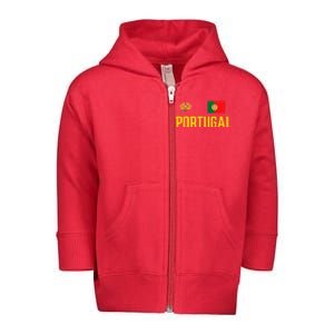 Portugal Soccer Jersey Portuguese Football Men Women Toddler Zip Fleece Hoodie