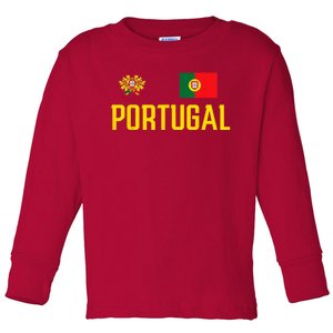 Portugal Soccer Jersey Portuguese Football Men Women Toddler Long Sleeve Shirt