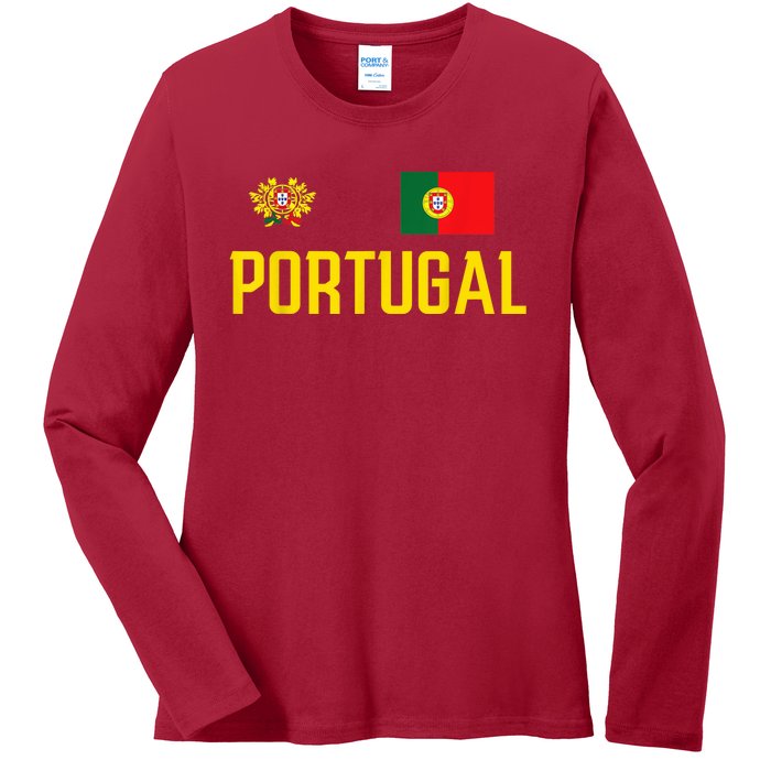 Portugal Soccer Jersey Portuguese Football Men Women Ladies Long Sleeve Shirt