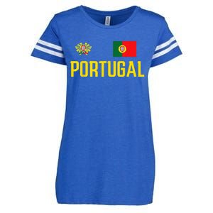 Portugal Soccer Jersey Portuguese Football Men Women Enza Ladies Jersey Football T-Shirt