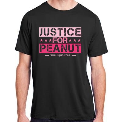 Peanut Squirrel Justice For Peanut Vintage The Squirrel Adult ChromaSoft Performance T-Shirt