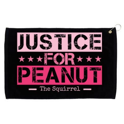 Peanut Squirrel Justice For Peanut Vintage The Squirrel Grommeted Golf Towel