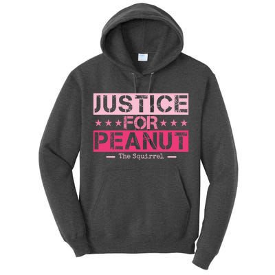 Peanut Squirrel Justice For Peanut Vintage The Squirrel Tall Hoodie