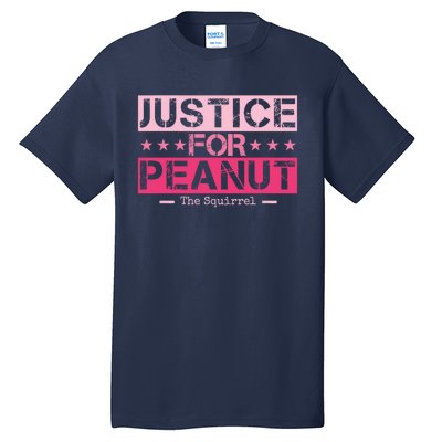 Peanut Squirrel Justice For Peanut Vintage The Squirrel Tall T-Shirt