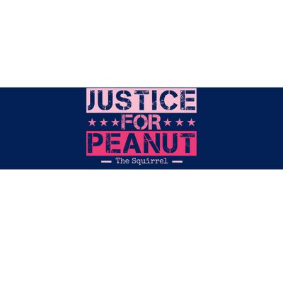 Peanut Squirrel Justice For Peanut Vintage The Squirrel Bumper Sticker