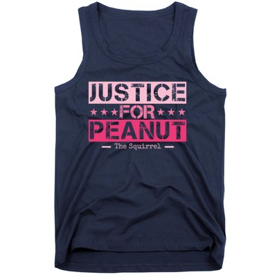 Peanut Squirrel Justice For Peanut Vintage The Squirrel Tank Top