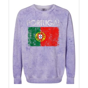 Portugal Soccer Jersey Portuguese Football Men Women Colorblast Crewneck Sweatshirt