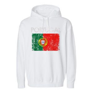 Portugal Soccer Jersey Portuguese Football Men Women Garment-Dyed Fleece Hoodie