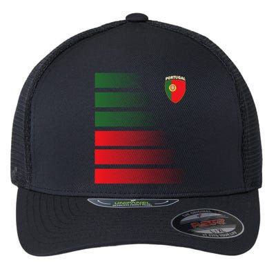 Portugal Soccer Jersey Portuguese Football Men Women Flexfit Unipanel Trucker Cap