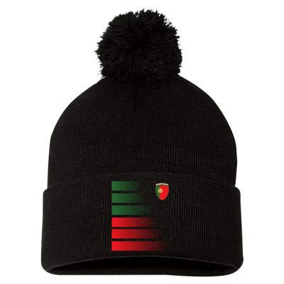 Portugal Soccer Jersey Portuguese Football Men Women Pom Pom 12in Knit Beanie