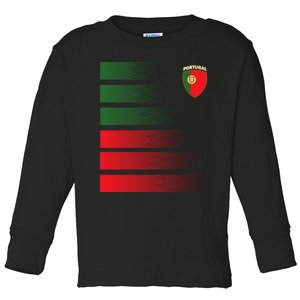 Portugal Soccer Jersey Portuguese Football Men Women Toddler Long Sleeve Shirt