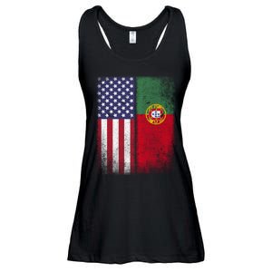 Portugal Soccer Jersey Portuguese American Flag Football Men Women Ladies Essential Flowy Tank