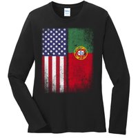 Portugal Soccer Jersey Portuguese American Flag Football Men Women Ladies Long Sleeve Shirt