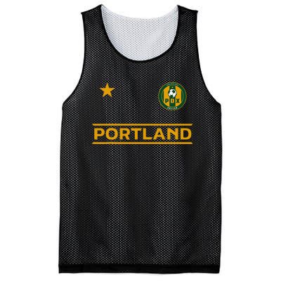 Portland Soccer Jersey Mini Badge ORIGINAL Mesh Reversible Basketball Jersey Tank