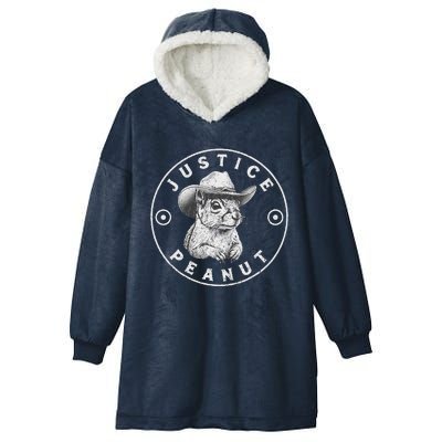 Peanut Squirrel Justice For Peanut The Squirrel Women Hooded Wearable Blanket