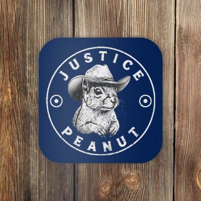 Peanut Squirrel Justice For Peanut The Squirrel Women Coaster