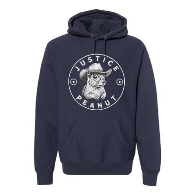 Peanut Squirrel Justice For Peanut The Squirrel Women Premium Hoodie