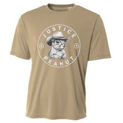 Peanut Squirrel Justice For Peanut The Squirrel Women Cooling Performance Crew T-Shirt