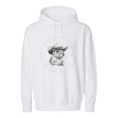 Peanut Squirrel Justice For Peanut The Squirrel Women Garment-Dyed Fleece Hoodie