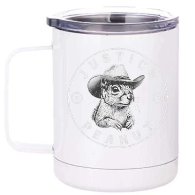 Peanut Squirrel Justice For Peanut The Squirrel Women 12 oz Stainless Steel Tumbler Cup