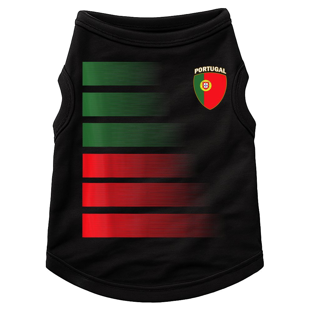 Portugal Soccer Jersey Football Portugal Soccer Doggie Tank