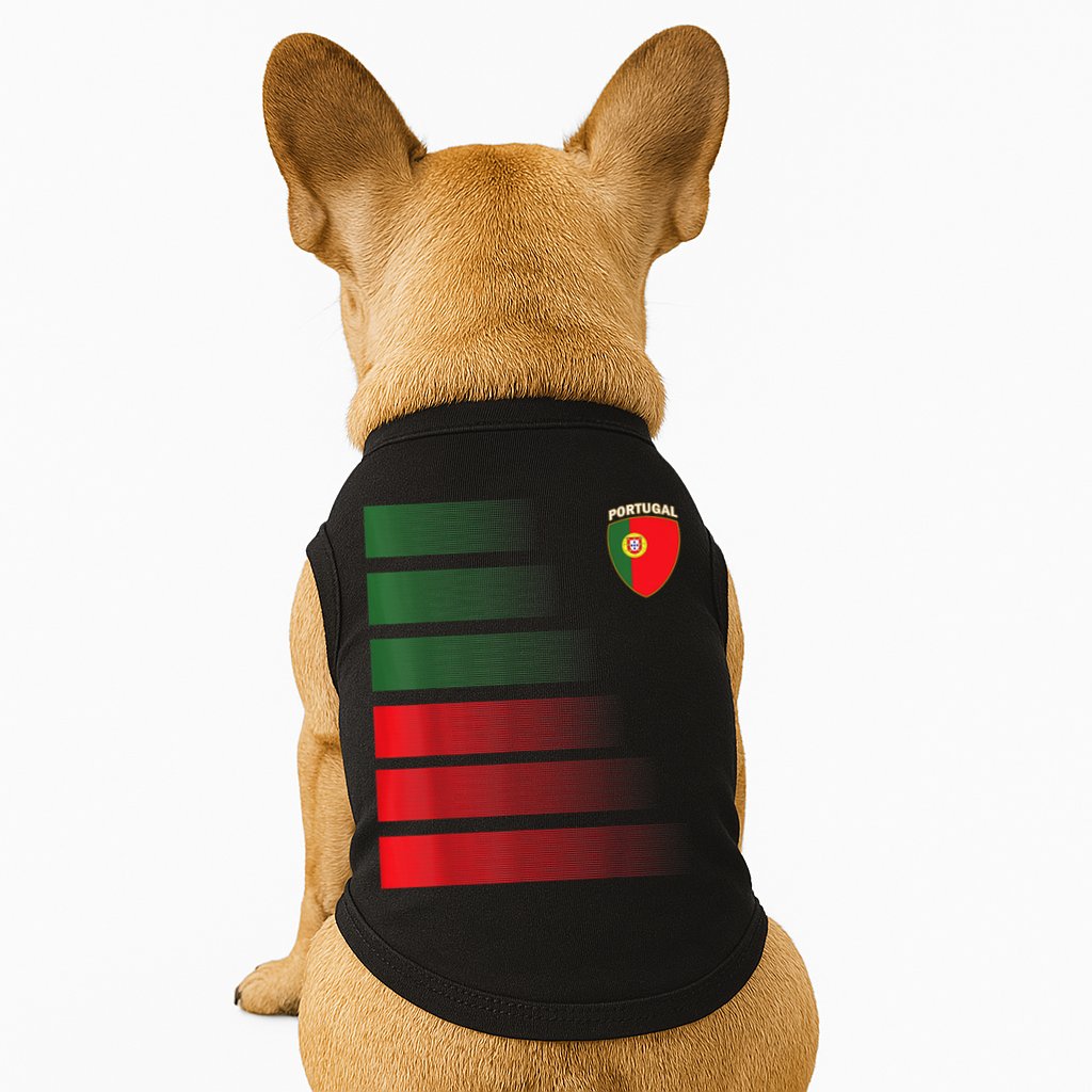 Portugal Soccer Jersey Football Portugal Soccer Doggie Tank