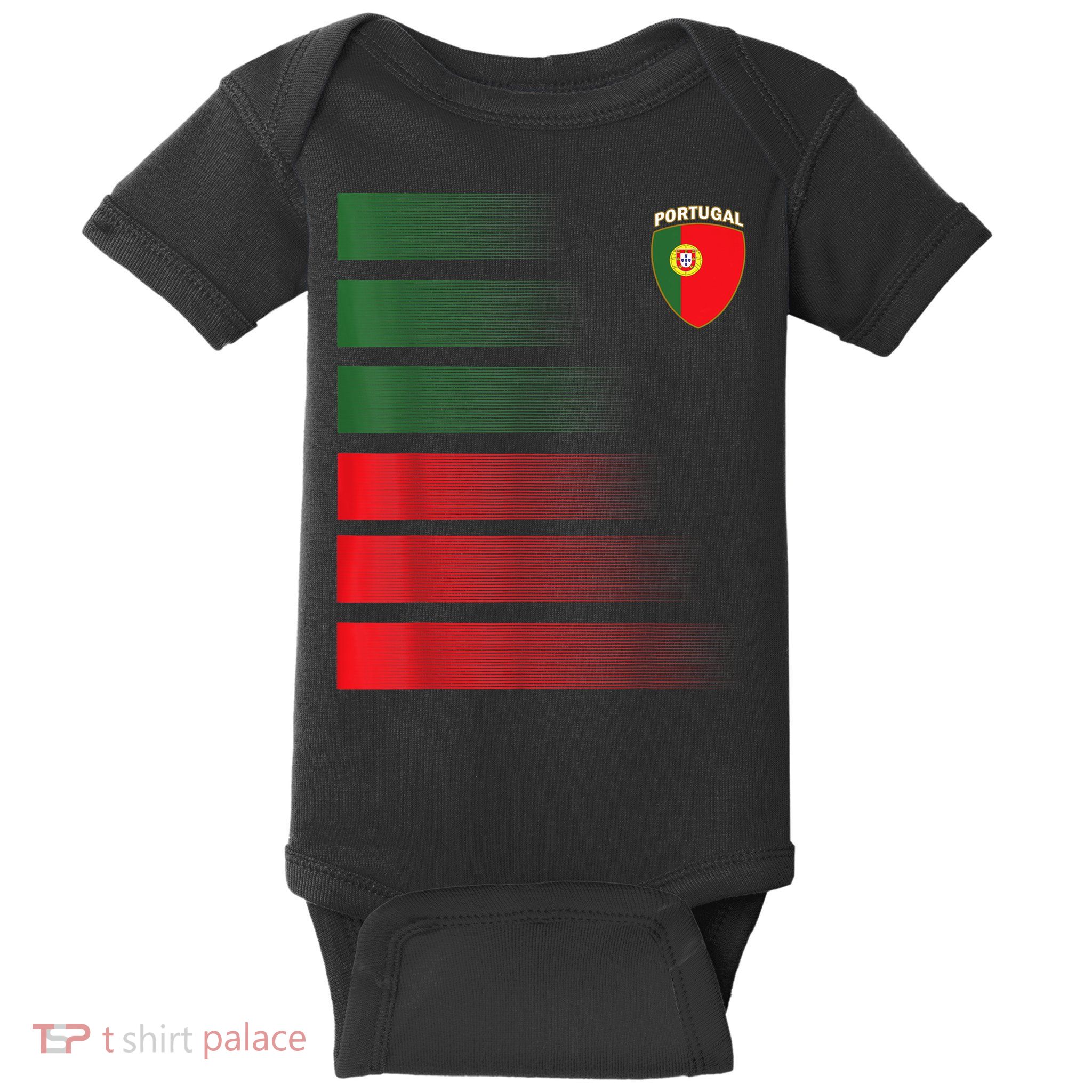 Portugal Soccer Jersey Football Portugal Soccer Baby Bodysuit