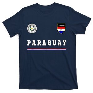 Paraguay Sportsoccer Jersey Flag Football T-Shirt